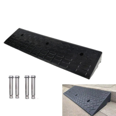 1m Rubber Curb Ramp Wheelchair Kerb Ramp Threshold 5/10/15CM for Motorcycle - Image 4