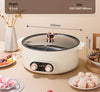 7L Electric Hot pot with Divider Dual Control Cooker Yuanyang Hot Pot 2000W - Image 2
