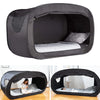 Portable Folding Tent Bed with Privacy Canopy for Camping Indoor & Outdoor Use