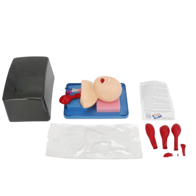 Intubation Manikin Lab Airway Management Training Infant Tracheal Manikin with Tube - Image 6