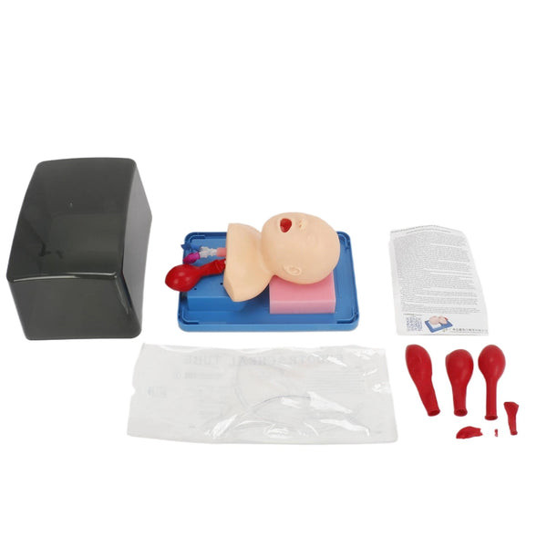 Intubation Manikin Lab Airway Management Training Infant Tracheal Manikin with Tube - Image 6
