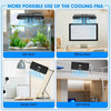 Aquarium Fish Tank Cooling Fan Water Temperature Control for Fish Tanks Coral