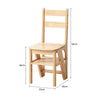 Folding Step Ladder Chair 4 Tier Multifunctional Plant Stand Ladder Stool Shelf - Image 11