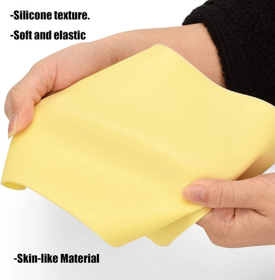 10PCS 3mm Tattoo Practice Fake Skin Double Sided Reusable Silicone Beginner - Image 4
