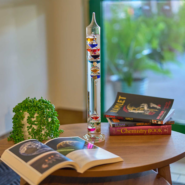 Galileo Thermometer 44cm Beautiful Weather Appartus Educational Toy