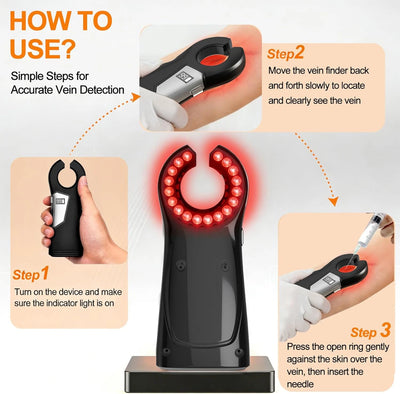 Infrared Vein Locator Machine Handheld Vein Viewer Portable Vein Finder Device - Image 7