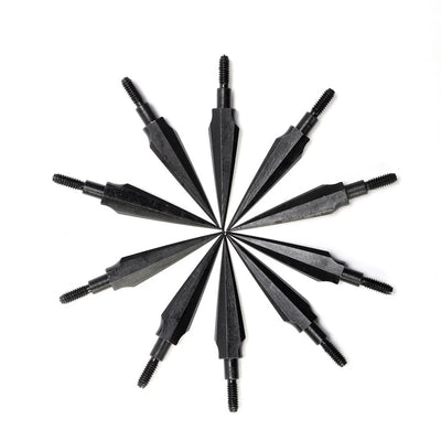 10pcs Archery Broadheads Hunting Arrow Heads Screw-in Arrowheads 120 Grain - Image 14