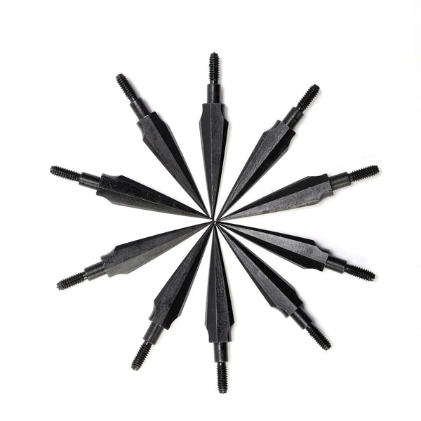 10pcs Archery Broadheads Hunting Arrow Heads Screw-in Arrowheads 120 Grain - Image 14