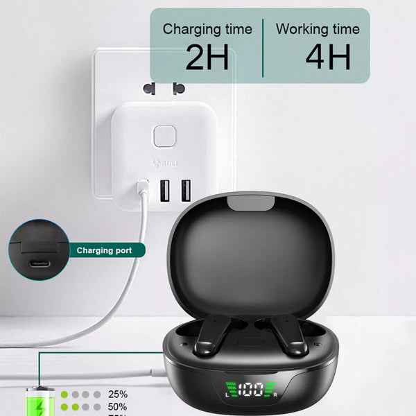 Bluetooth Hearing Aid Rechargeable Hearing Aids Severe Hearing Loss Amplifier