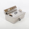 Commercial 25L Electric Deep Fryer Large Capacity W/ Frying Basket & Lid 5KW ﻿