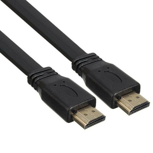 Full HD Short HDMI Male to Male Plug Flat Cable Cord for Audio Video HDTV 30cm - Image 4