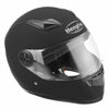 Black Motorcycle Bike Helmet Black Full Face Motorbike Helmets Visor 56-60cm - Image 1