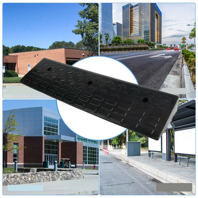 1m Rubber Curb Ramp Wheelchair Kerb Ramp Threshold 5/10/15CM for Motorcycle - Image 6