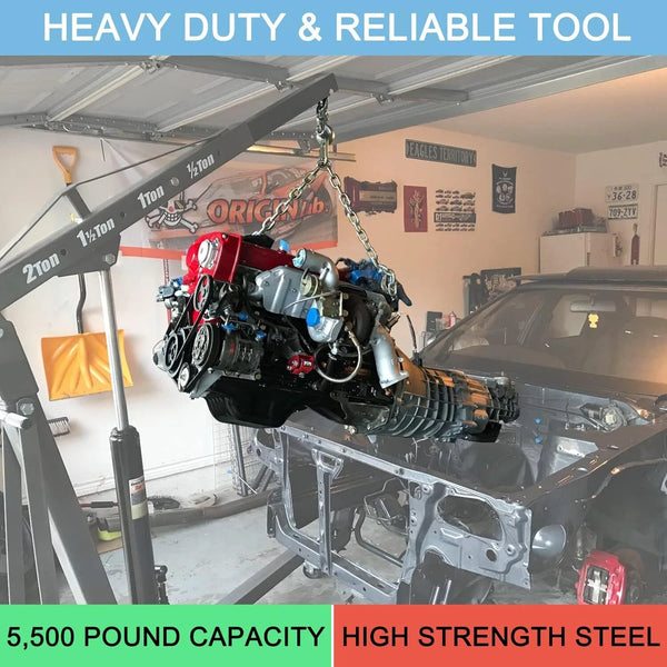 4pcs Engine 7100 Lifting Bracket Engine Hoist Leveler Sling Rigging Engine Stand - Image 5