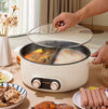 7L Electric Hot pot with Divider Dual Control Cooker Yuanyang Hot Pot 2000W - Image 7