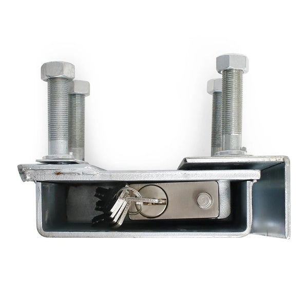 High Security Shipping Container Lock Box + Pad Lock Set 5 Keys Trailer Lock Box