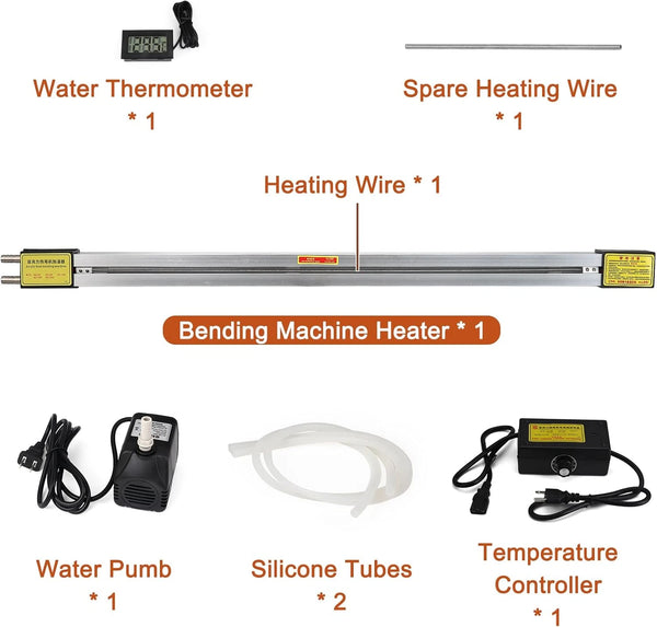 600mm/1200mm Acrylic Heat Bending Machine Plastic Sheet Bender for Sign Making - Image 10