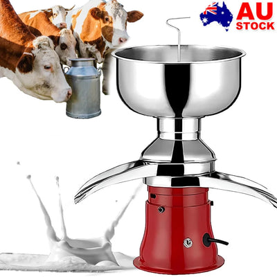 Milk Cream Centrifugal Separator Stainless Steel Electric Cream Separator 50L/h - Image 1