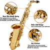 Eastar Alto Saxophone Eb E Flat Gold Lacquered Student with Case& Accessories