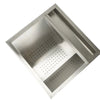 Commercial French Fries Chips Dump Station Oil Colanders Filter For Potato Chips - Image 12