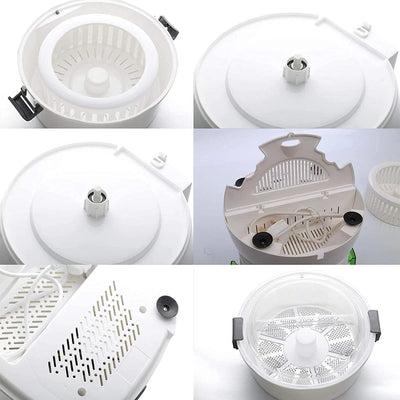 Electric Potato Peeler Commercial Automatic Peeler Suitable for 1.76 lb Potatoes - Image 9