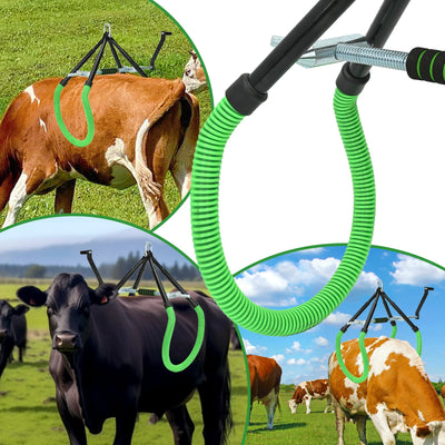 1500kg Heavy Duty Cow Hip Lifter Cattle Standing Aid Livestock Support Hoist - Image 3
