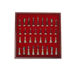 40x40cm Wooden Chess Set Premium Solid Wood Board Metal Chess Pieces Drawer - Image 15