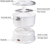 Electric Potato Peeler Commercial Automatic Peeler Suitable for 1.76 lb Potatoes - Image 6