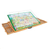 Adjustable Tilting Jigsaw Puzzle Table 1500 Piece Puzzle Board with 4 Drawers - Image 1