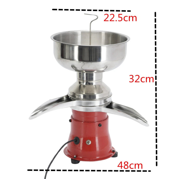 Milk Cream Centrifugal Separator Stainless Steel Electric Cream Separator 50L/h - Image 7