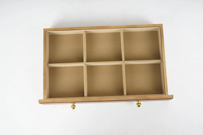3-Tier Wooden Jewelry Box Jewelry Organizer Case Large Storage Box 29*19*17.5cm - Image 14