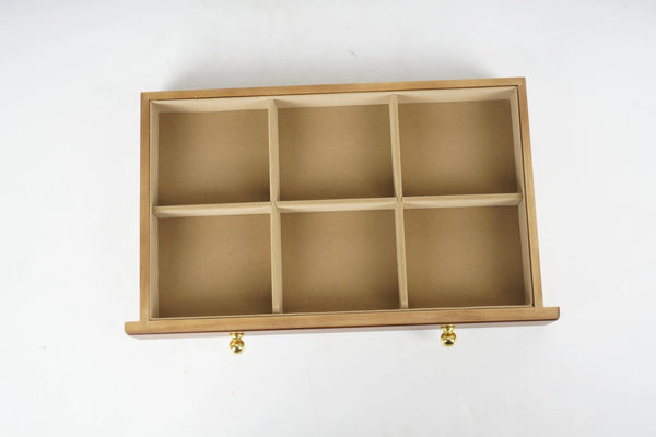 3-Tier Wooden Jewelry Box Jewelry Organizer Case Large Storage Box 29*19*17.5cm - Image 14