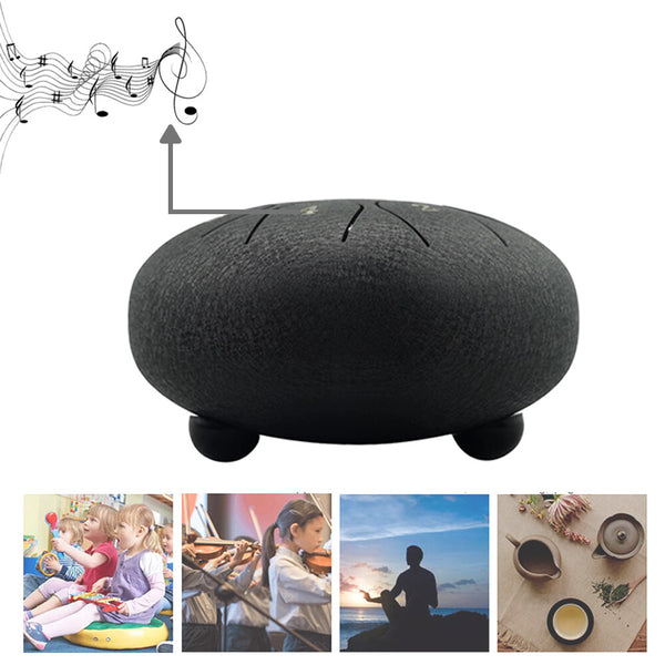 Rain Drum Steel Tongue Drum 12inch 15 Notes Musical Instruments Handpan Drum