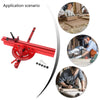 Table Saw Precision Miter Gauge For 30/45mm T Track With Miter Gauge Fence & Bar