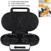 Electric Waffle Maker Heart-Shaped Non-Stick double-Side No Flip Design - Image 7