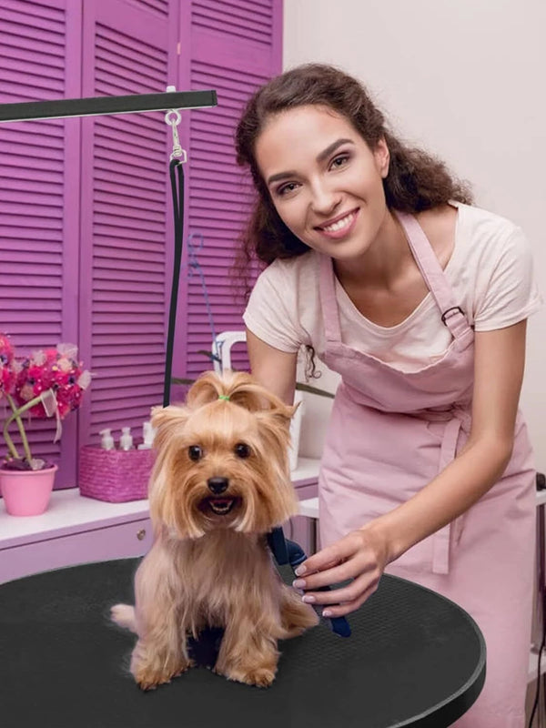 24in Pet Grooming Table with Loop 360° Rotating Grooming Station Adjustable Height - Image 8