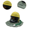 Sandblasting Helmet Sand Blasting Hood Cape for Sandblasting Welding Cutting