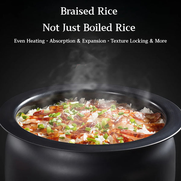 6L Smart Rice Cooker Automatic Stir-frying Machine W/ Ball Kettle Liner 2KW AU