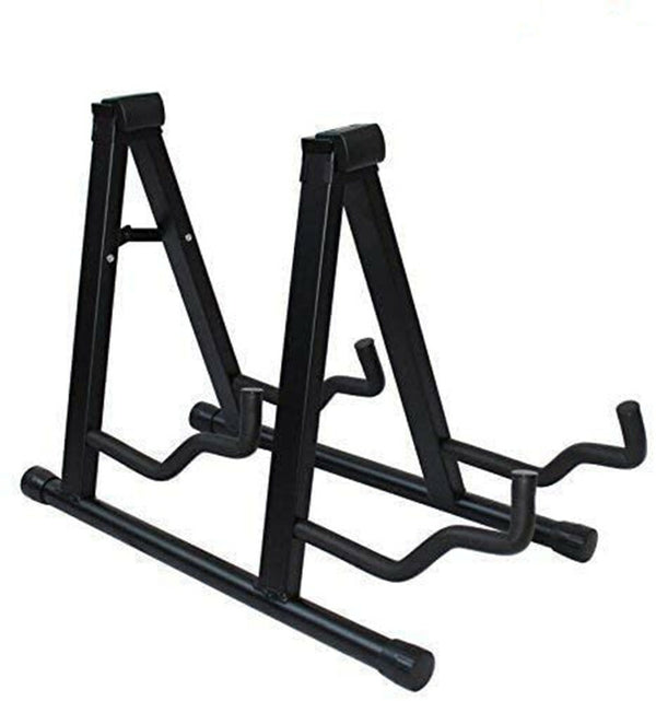 Portable Foldable Ukelele Guitar Stand Bass Electric Acoustic Floor Holder Rack