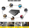 1m Rubber Curb Ramp Wheelchair Kerb Ramp Threshold 5/10/15CM for Motorcycle - Image 1