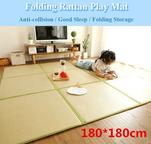 Japanese Tatami Mat Igusa Tatami Mattress 0.47'' Thick Japanese Floor Mattress - Image 3