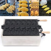 3000W Electric Taiyaki Machine Commercial Fish Shaped Waffle Maker Machine AU