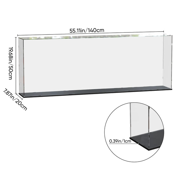 Large!!!  Acrylic Display Case for Lego Titanic 10294 Dustproof Self-Install Box