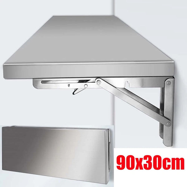 90x30 Wall Mount Shelving Stainless Steel Shelf For Food Truck BBQ working table - Image 13