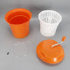 Commercial Vegetable Dehydrator Manual Salad Spinner Fruit Dryer Basket 25L