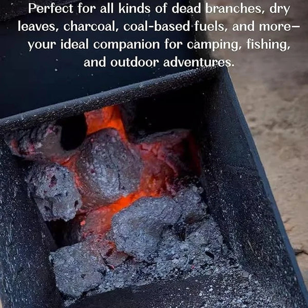 Rocket Stove Portable Wood Stove Fire Camping Stove for Outdoor Cooking Camping - Image 6