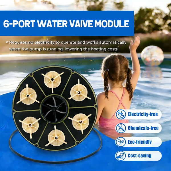 004-302-4408-00 6 Port Module Water Valve for Paramount Floor Pool Cleaning