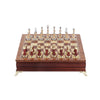 40x40cm Wooden Chess Set Premium Solid Wood Board Metal Chess Pieces Drawer - Image 10