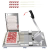 Manual Mutton Kebab Machine 10 Strings Stainless Steel BBQ Skewer String Machine