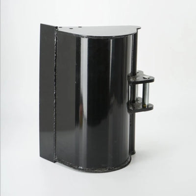 20" No Teeth Flat Backhoe Bucket Mini Excavator Small Digger Attachment 500mm - Image 12